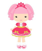 Lalaloopsy Party, Clip Art, Felt Templates, Stencil - Pink Doll Clipart  Transparent PNG - 519x900 - Free Download on NicePNG